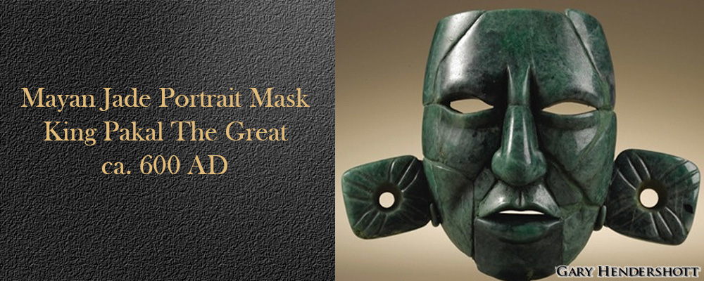 Mayan Jade Portrait Mask