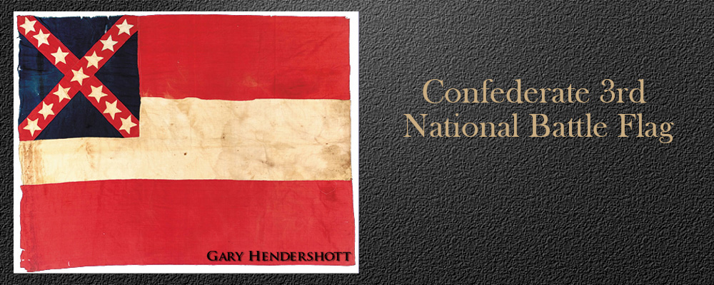 Confederate 3rd National battle flag