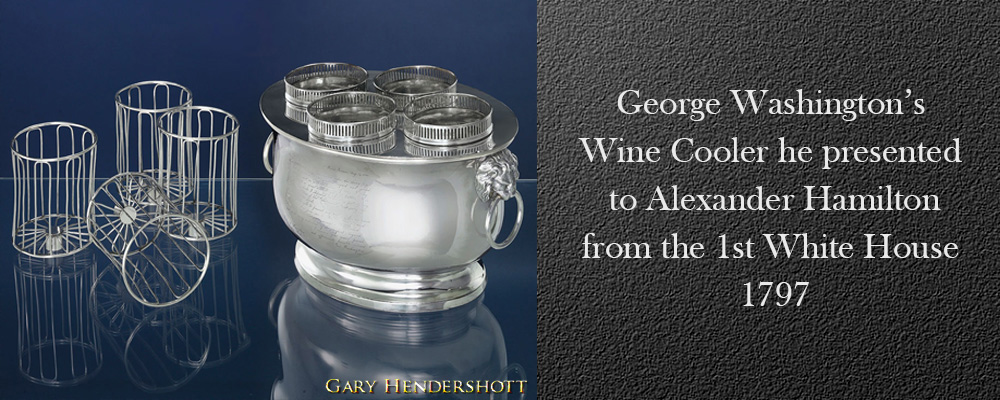 George Washington wine cooler, 1st White House