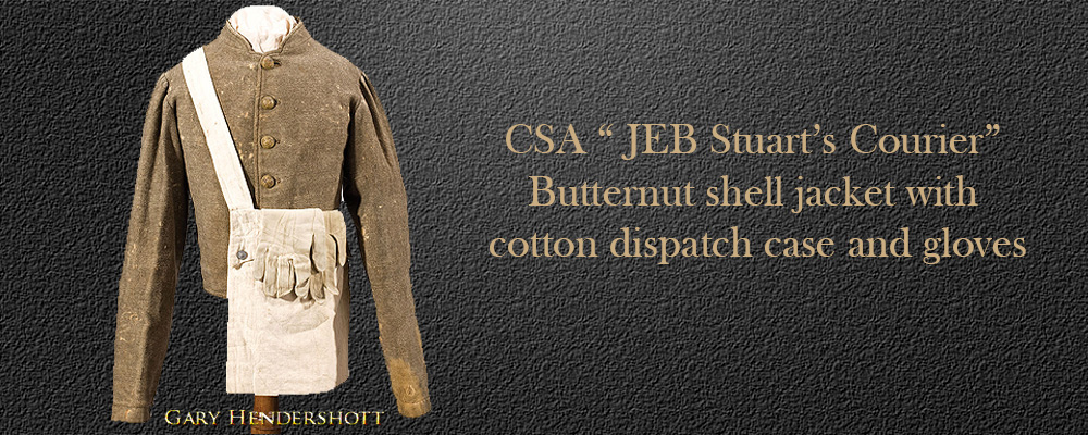 CSA JEB Stuarts Courier butternut shell jacket