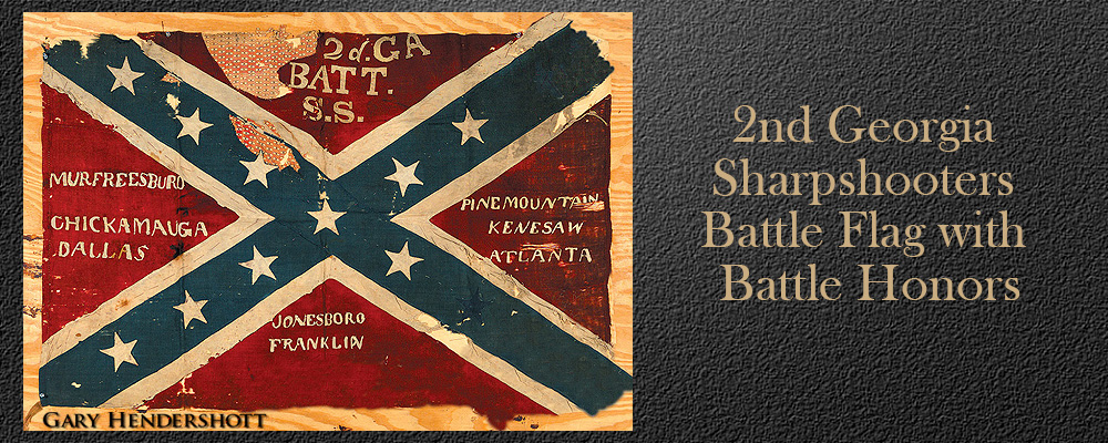 2nd Georgia sharpshooters battle flag