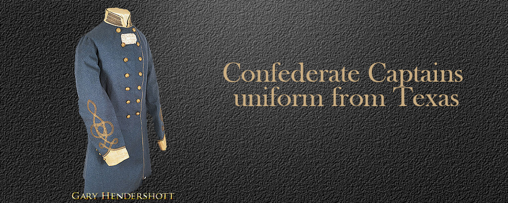 Confederate uniform from Texas