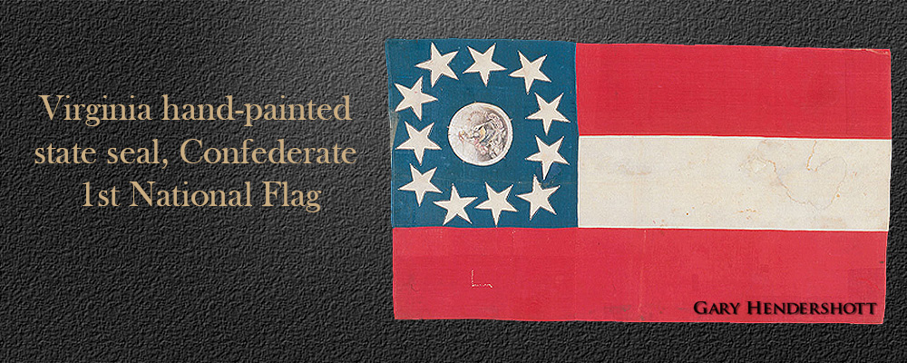 Confederate Virginia 1st National flag