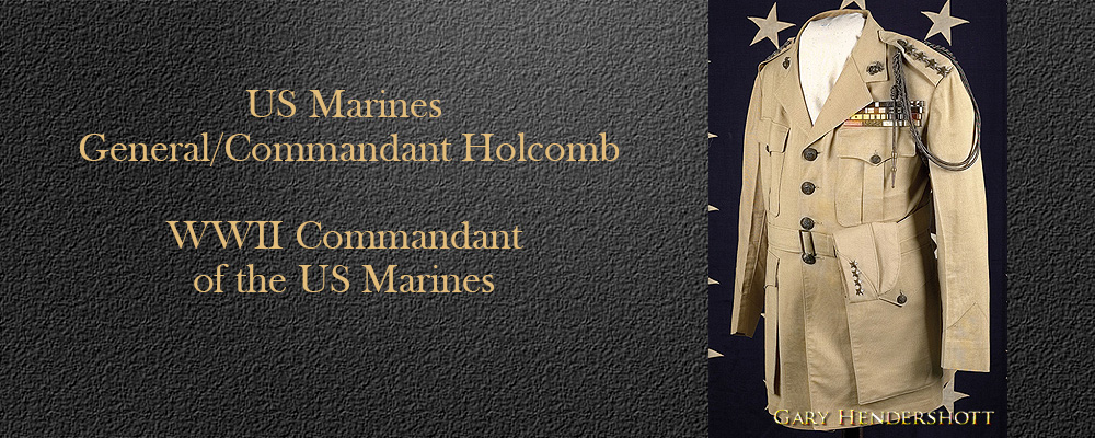 WWII Commandant of the US Marines