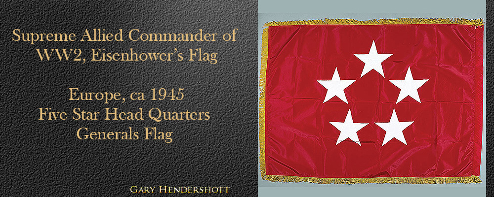 Five Star Headquarters Generals Flag