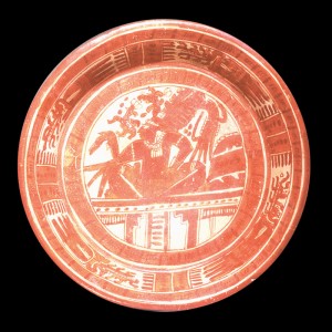 07 Mayan ceramic plate