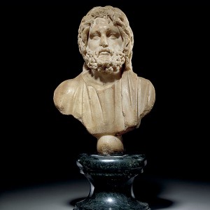 09 Roman Bust Of Serapis 