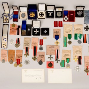 16 Medals from Hitler’s Desk