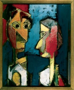 P17 'Two Heads' by Alfred Maurer