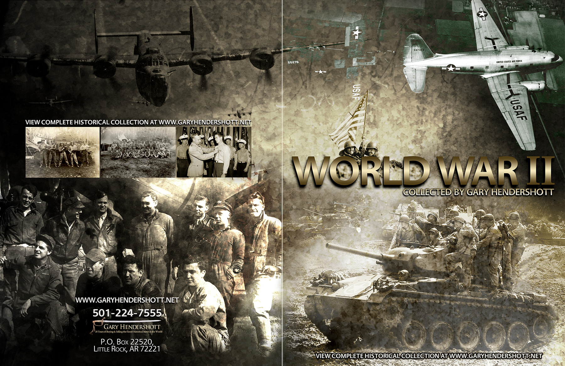 World War II catalog cover