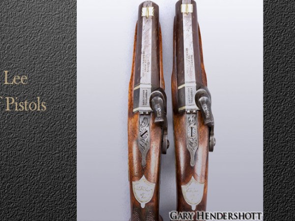 Admiral Farragut's Gold-Inlaid Presentation Pistol